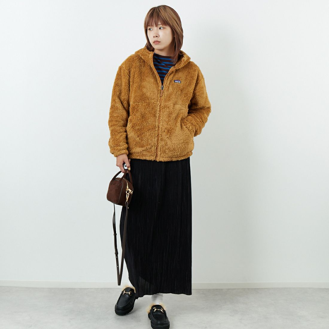 patagonia [パタゴニア] キッズ ロス ガトス フーディ [65486] NESB &&モデル身長：167cm 着用サイズ：KID-XXL&&