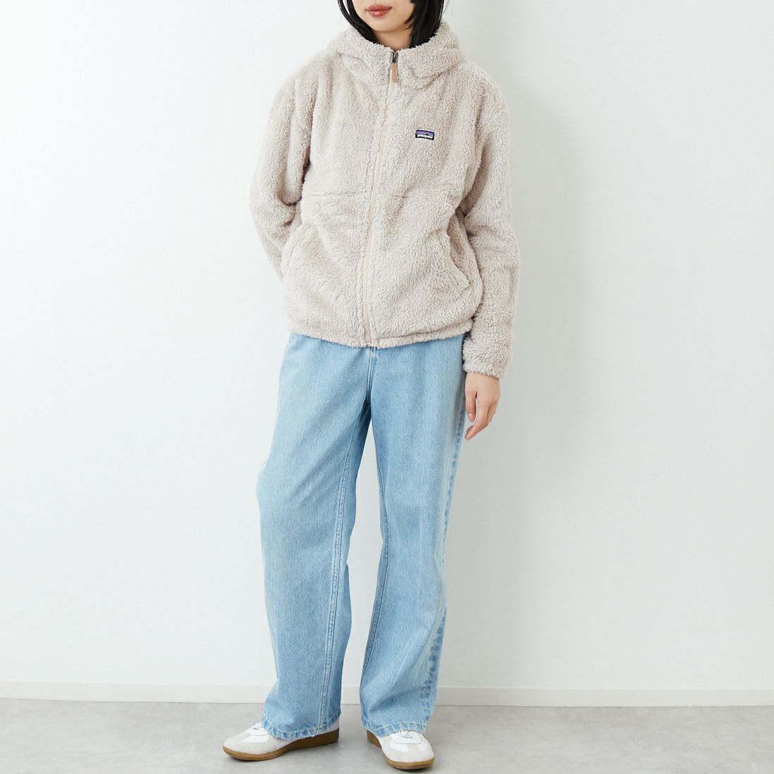 patagonia [パタゴニア] キッズ ロス ガトス フーディ [65486] STPE &&モデル身長：162cm 着用サイズ：KID-XXL&&