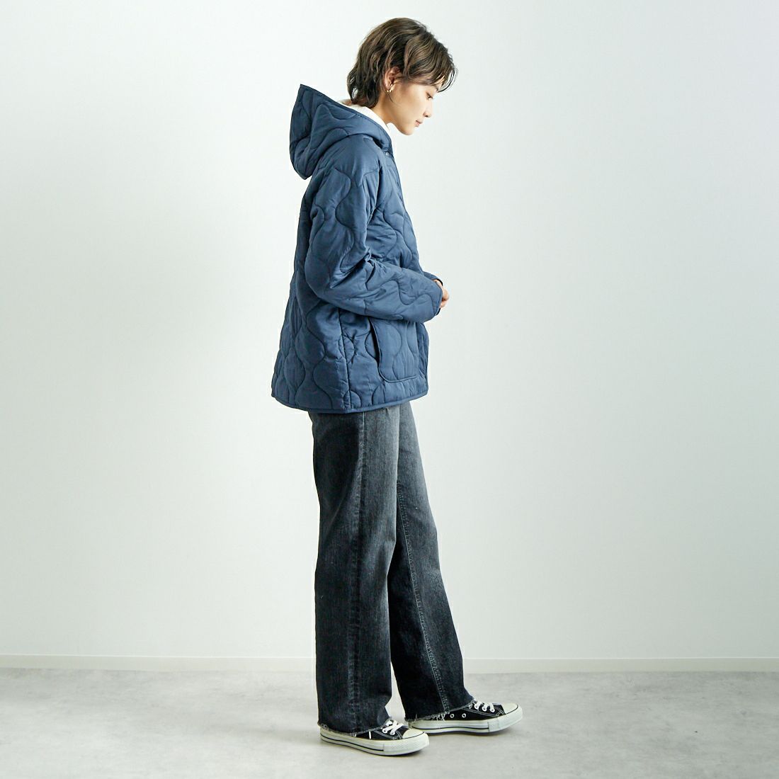 patagonia [パタゴニア] キッズ・キルテッド・パファー [68150] SMDB &&モデル身長：160cm 着用サイズ：KID-XXL&&