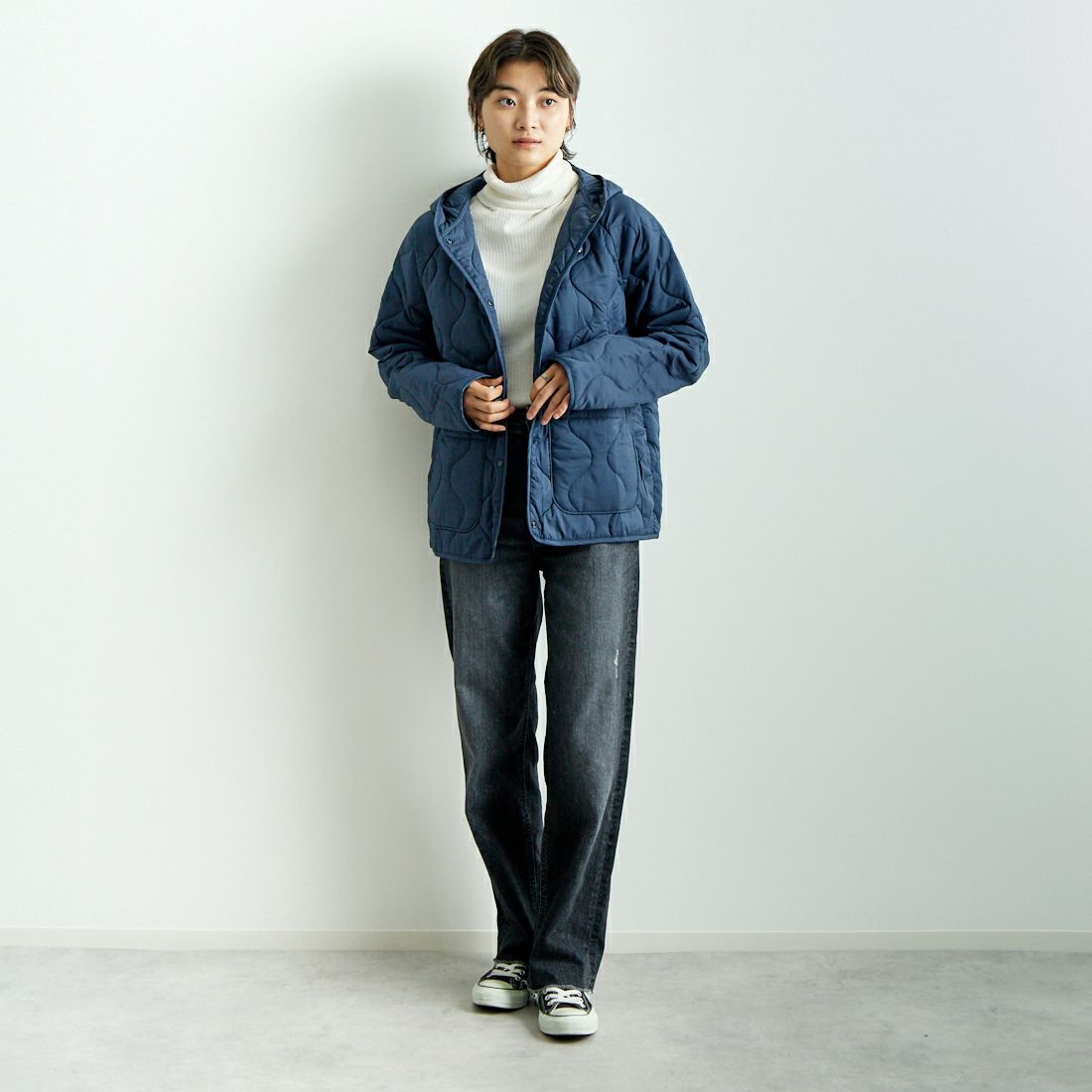 patagonia [パタゴニア] キッズ・キルテッド・パファー [68150] SMDB &&モデル身長：160cm 着用サイズ：KID-XXL&&