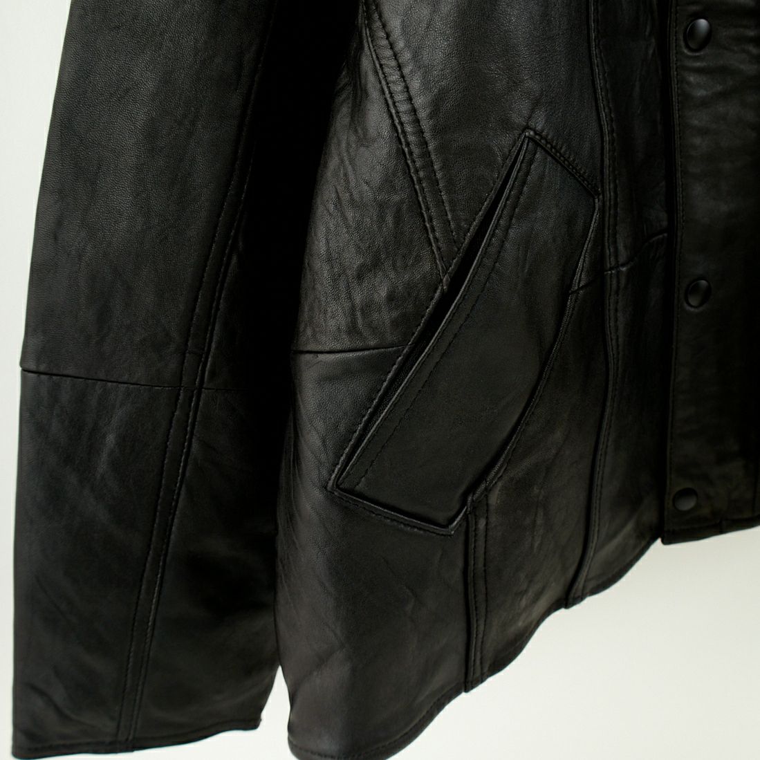 yoused [ユーズド] 別注 ドライバーズジャケット [JFY-244-092-FY] BLACK