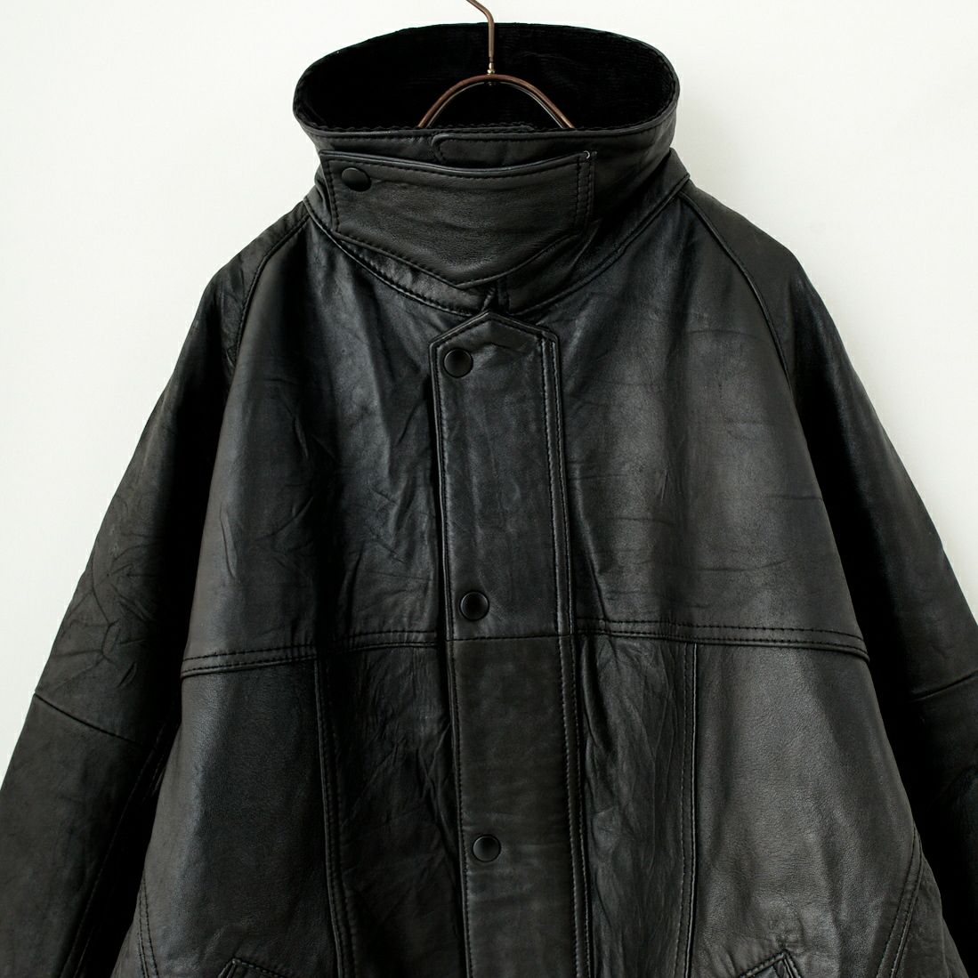 yoused [ユーズド] 別注 ドライバーズジャケット [JFY-244-092-FY] BLACK