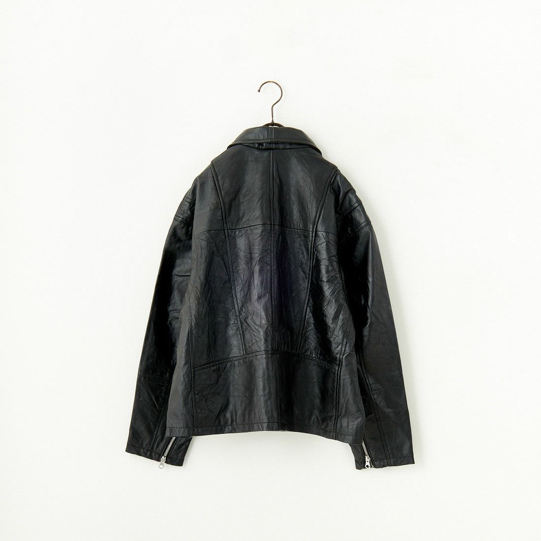 yoused [ユーズド] 別注 ライダースジャケット [JFY-244-093-FY] BLACK