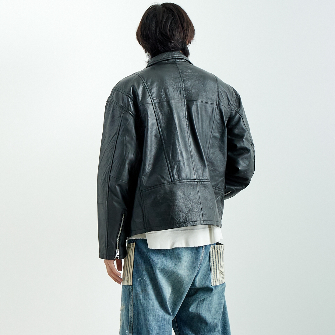yoused [ユーズド] 別注 ライダースジャケット [JFY-244-093-FY 