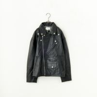 yoused 再構築ダブルライダース RE LEATHER DOUBLE RIDER'S JACKET yoused -OIKOS 毎日を楽しく