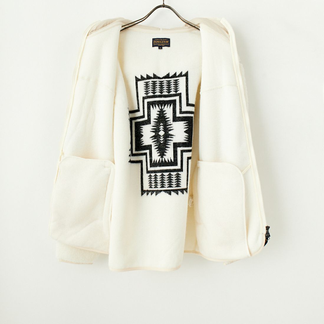 PENDLETON [ペンドルトン] ジップボアフーディ [4475-7016] 28 IVORY