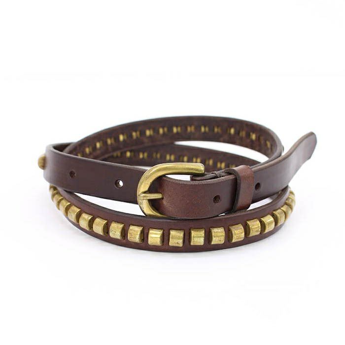 HALCYON BELT COMPANY [ハルシオンベルトカンパニー] レザーベルト PULL UP CLINCHER BRASS [PULL-UP-CLINCHE]