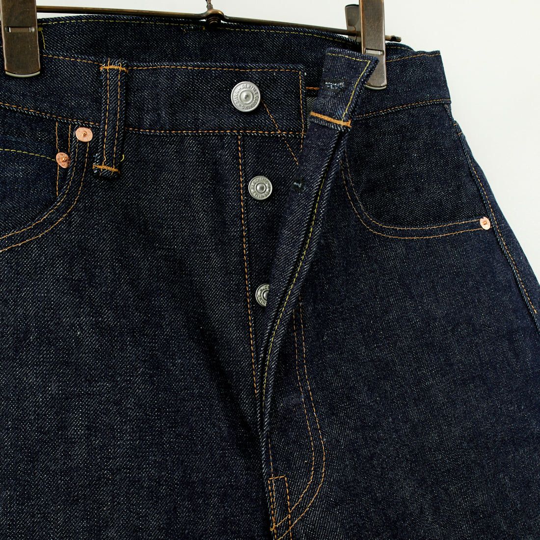 DENIME [ドゥニーム] オフセットXXモデル ノンウォッシュデニム [220A] NON WASH