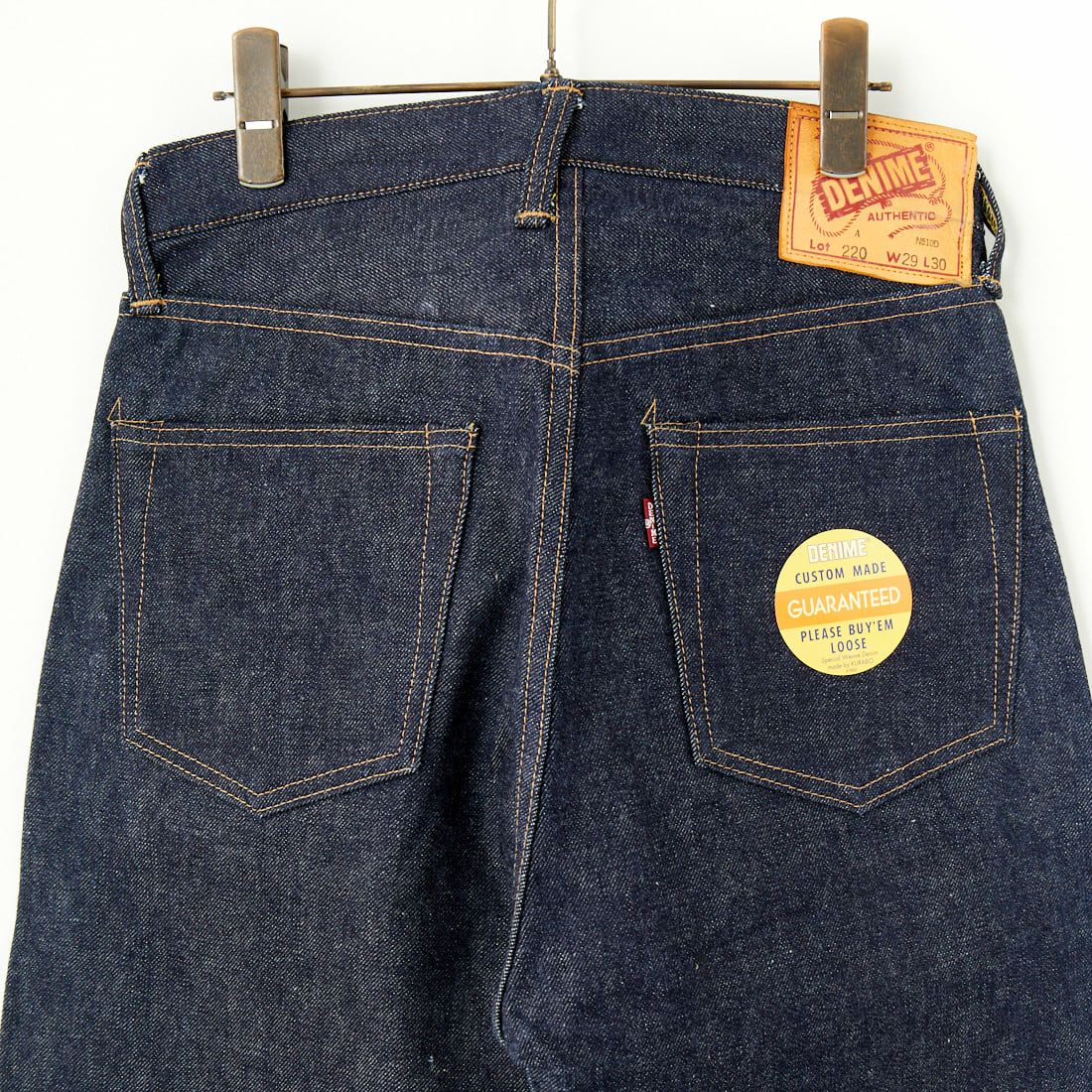 DENIME [ドゥニーム] オフセットXXモデル ノンウォッシュデニム [220A]｜ジーンズファクトリー公式通販サイト - JEANS  FACTORY Online Shop