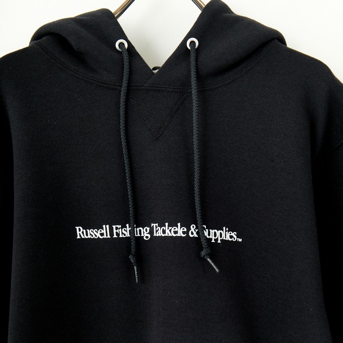 RUSSELL ATHLETIC [ラッセル アスレチック] Russell×Gary YAMAMOTO ロゴフーディ [RGY-2412] BLACK