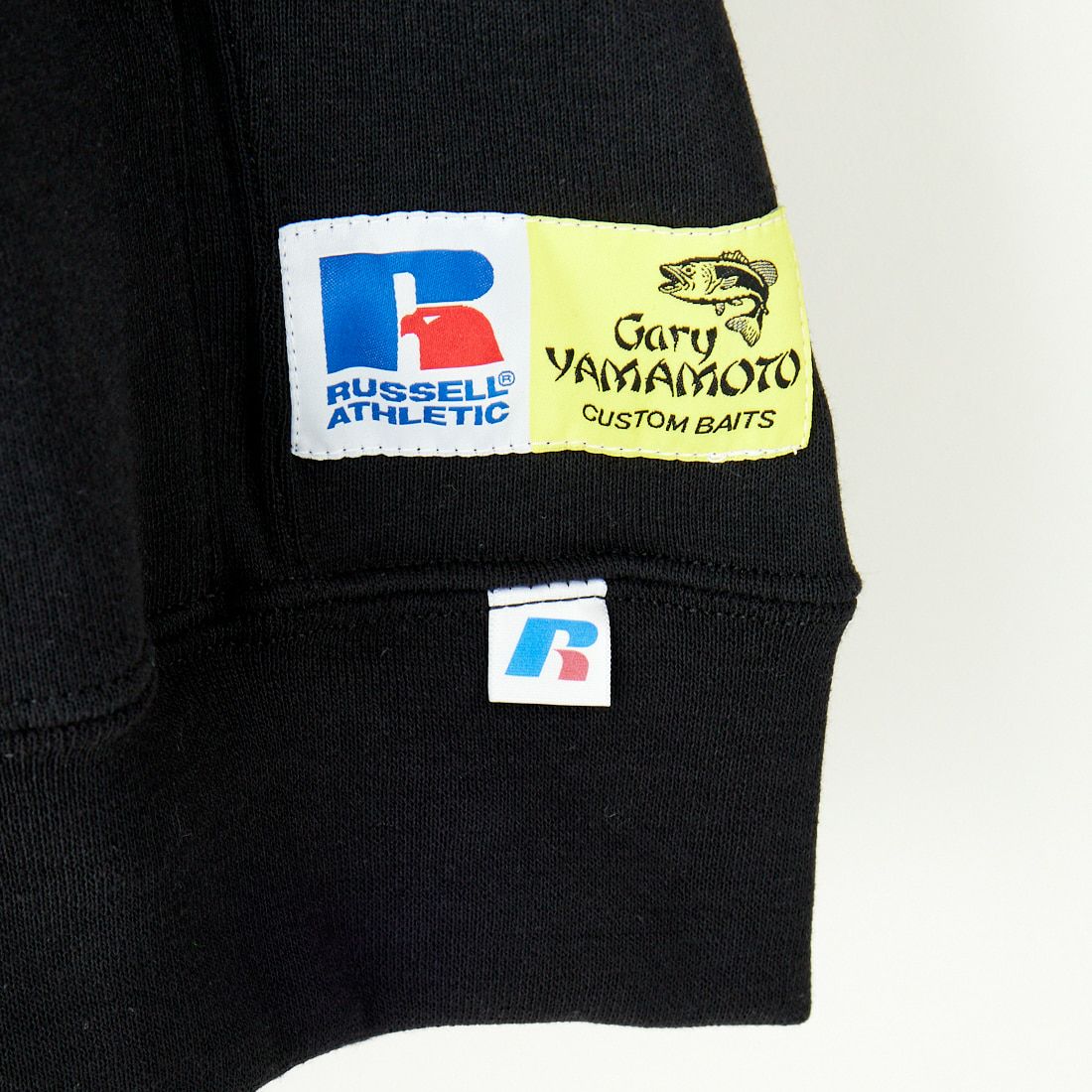 RUSSELL ATHLETIC [ラッセル アスレチック] Russell×Gary YAMAMOTO ロゴフーディ [RGY-2412] BLACK
