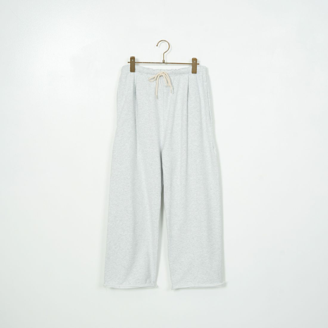 Jeans Factory Clothes [ジーンズファクトリークローズ] ピグメント ヘビー裏毛ワイドスウェットパンツ [2423-INM2] ASH