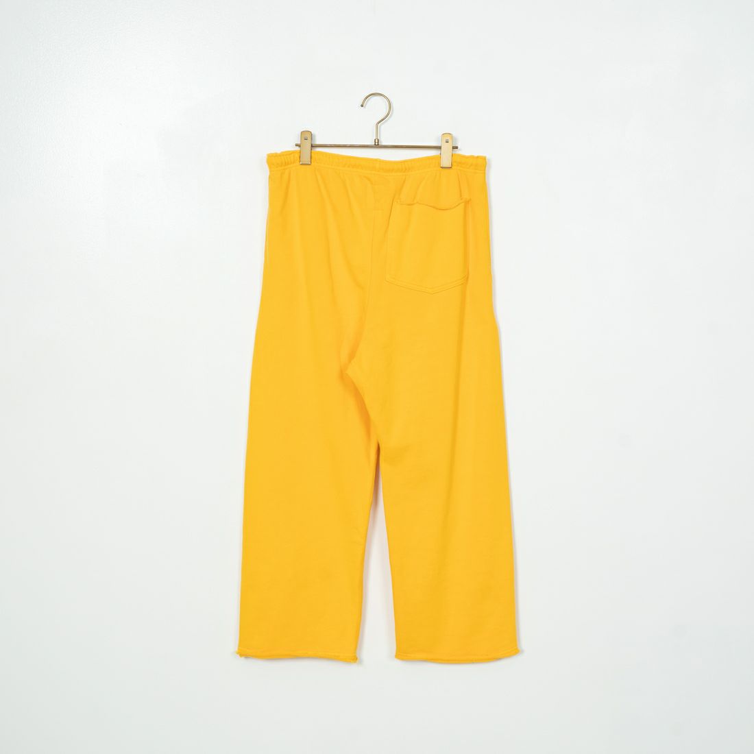 Jeans Factory Clothes [ジーンズファクトリークローズ] ピグメント ヘビー裏毛ワイドスウェットパンツ [2423-INM2] MUSTARD