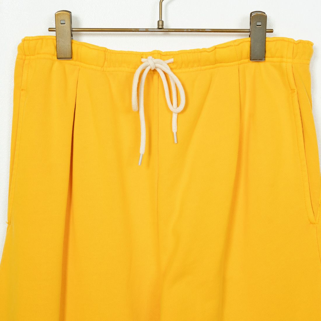 Jeans Factory Clothes [ジーンズファクトリークローズ] ピグメント ヘビー裏毛ワイドスウェットパンツ [2423-INM2] MUSTARD