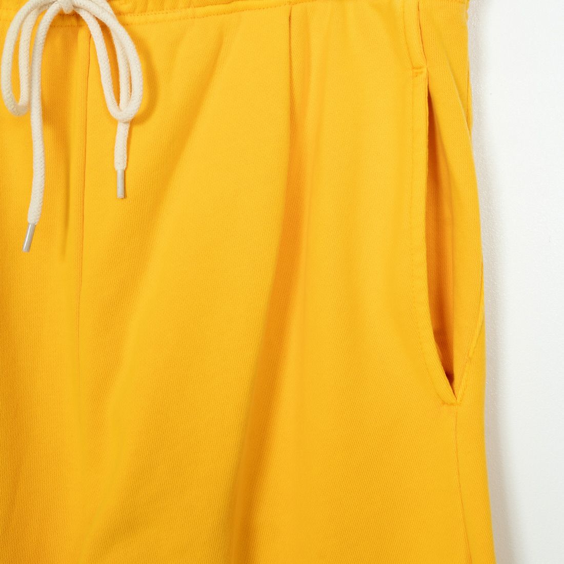 Jeans Factory Clothes [ジーンズファクトリークローズ] ピグメント ヘビー裏毛ワイドスウェットパンツ [2423-INM2] MUSTARD
