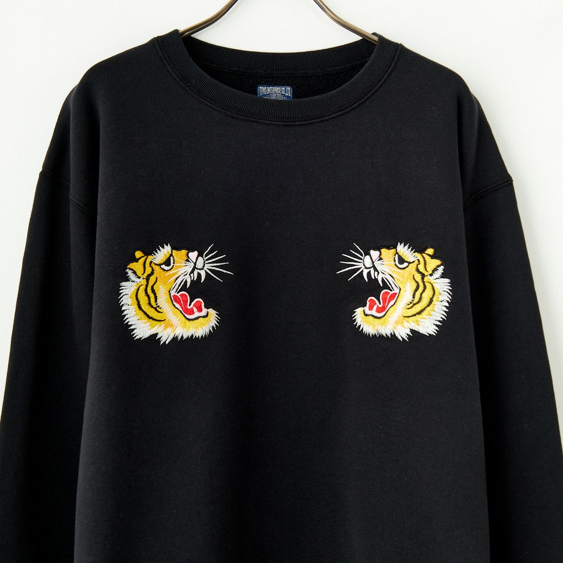 TAILOR TOYO [テーラートウヨウ] ジャパンマップ刺繍スウェット [TT69472] 119 BLACK