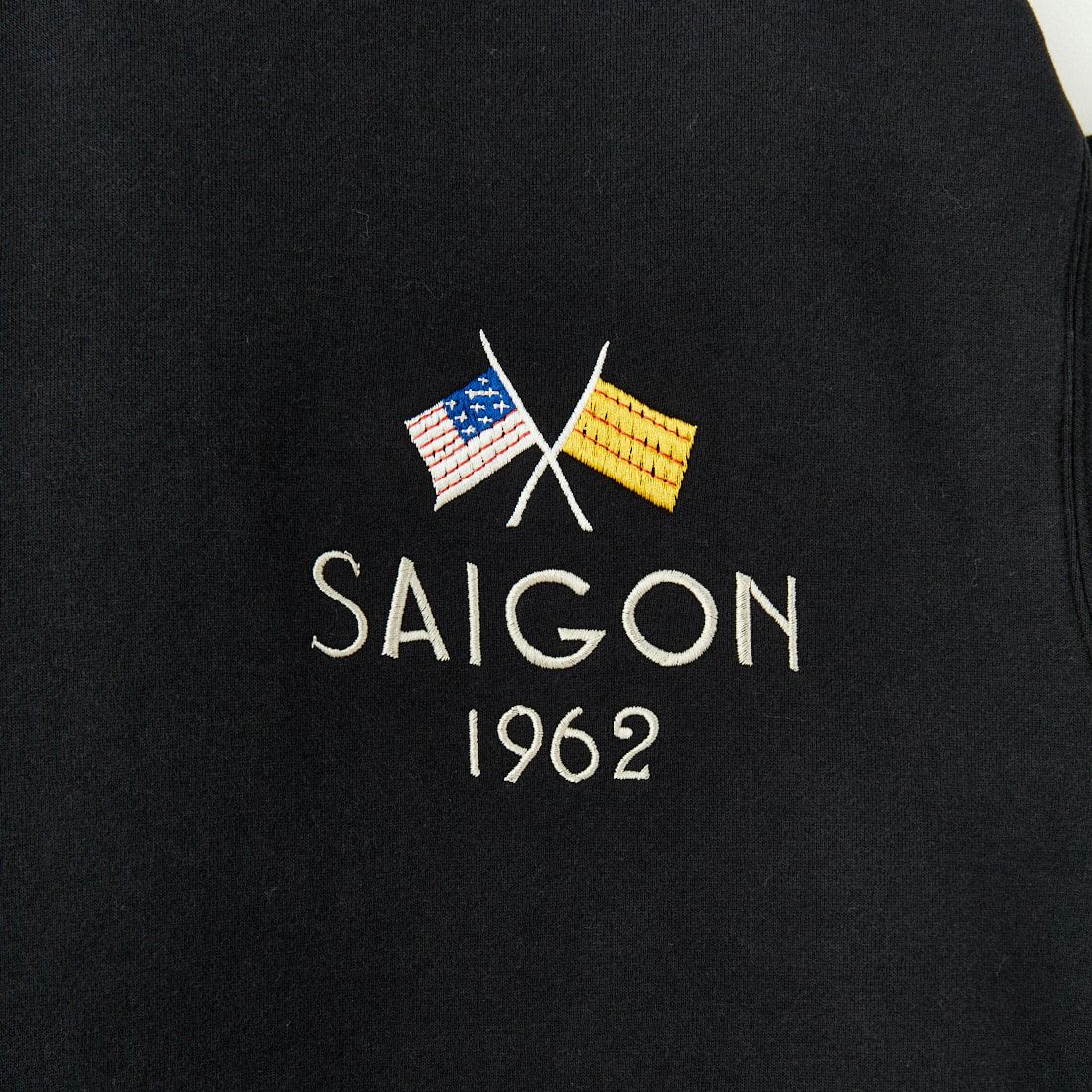 TAILOR TOYO [テーラートウヨウ] SAIGON1962 刺繍フーデッドパーカー [TT69473] 119 BLACK