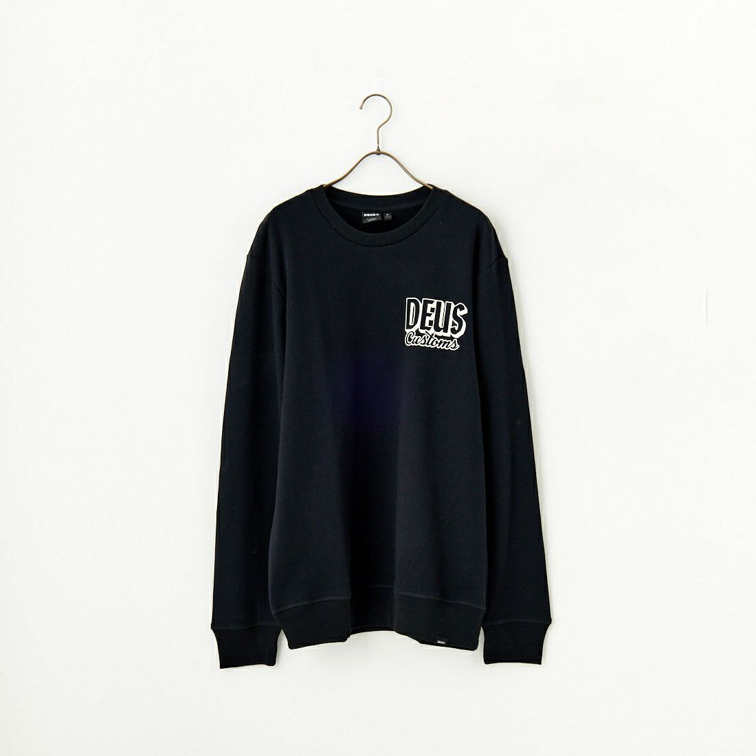 DEUS EX MACHINA [デウス エクス マキナ] EVER SEENクルーネックスウェット [DMF248626] BLACK