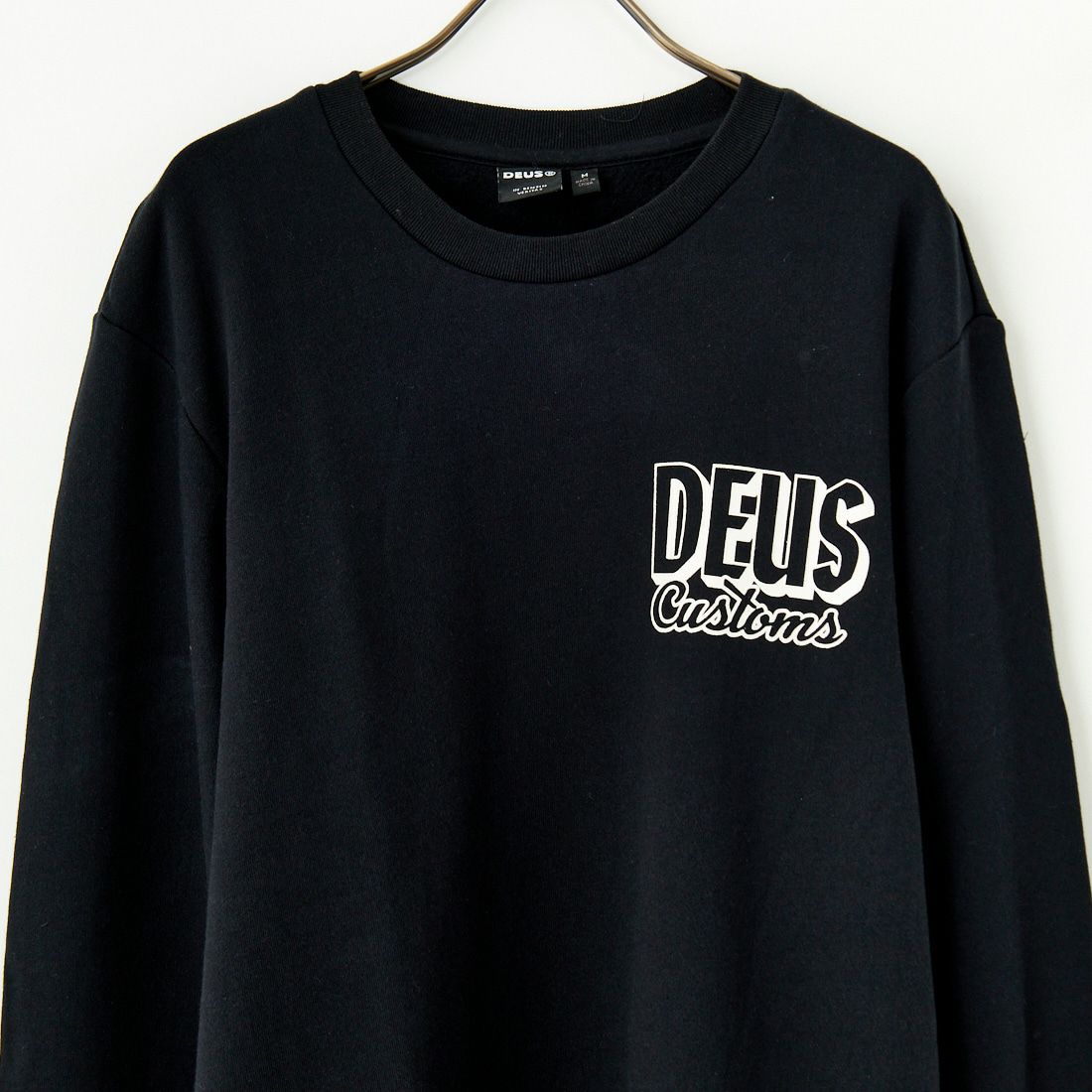 DEUS EX MACHINA [デウス エクス マキナ] EVER SEENクルーネックスウェット [DMF248626] BLACK