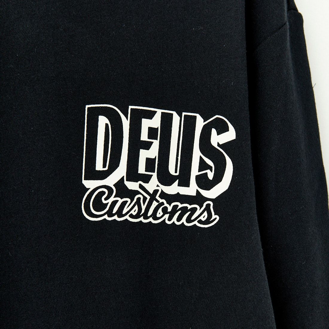 DEUS EX MACHINA [デウス エクス マキナ] EVER SEENクルーネックスウェット [DMF248626] BLACK