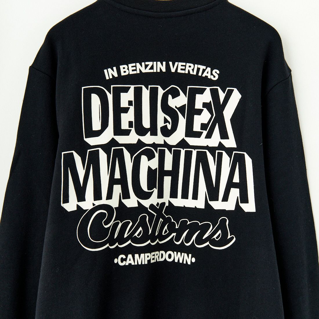 DEUS EX MACHINA [デウス エクス マキナ] EVER SEENクルーネックスウェット [DMF248626] BLACK
