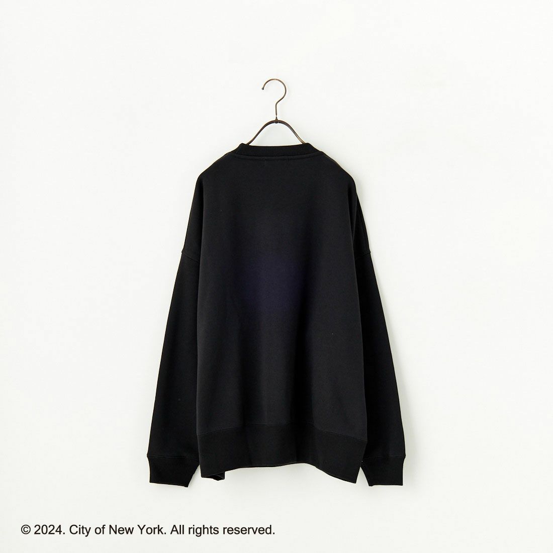 NYC × GOOD ROCK SPEED [エヌワイシー × グッドロックスピード] NYC ロングスリーブスウェット [24NYC209W] BLACK