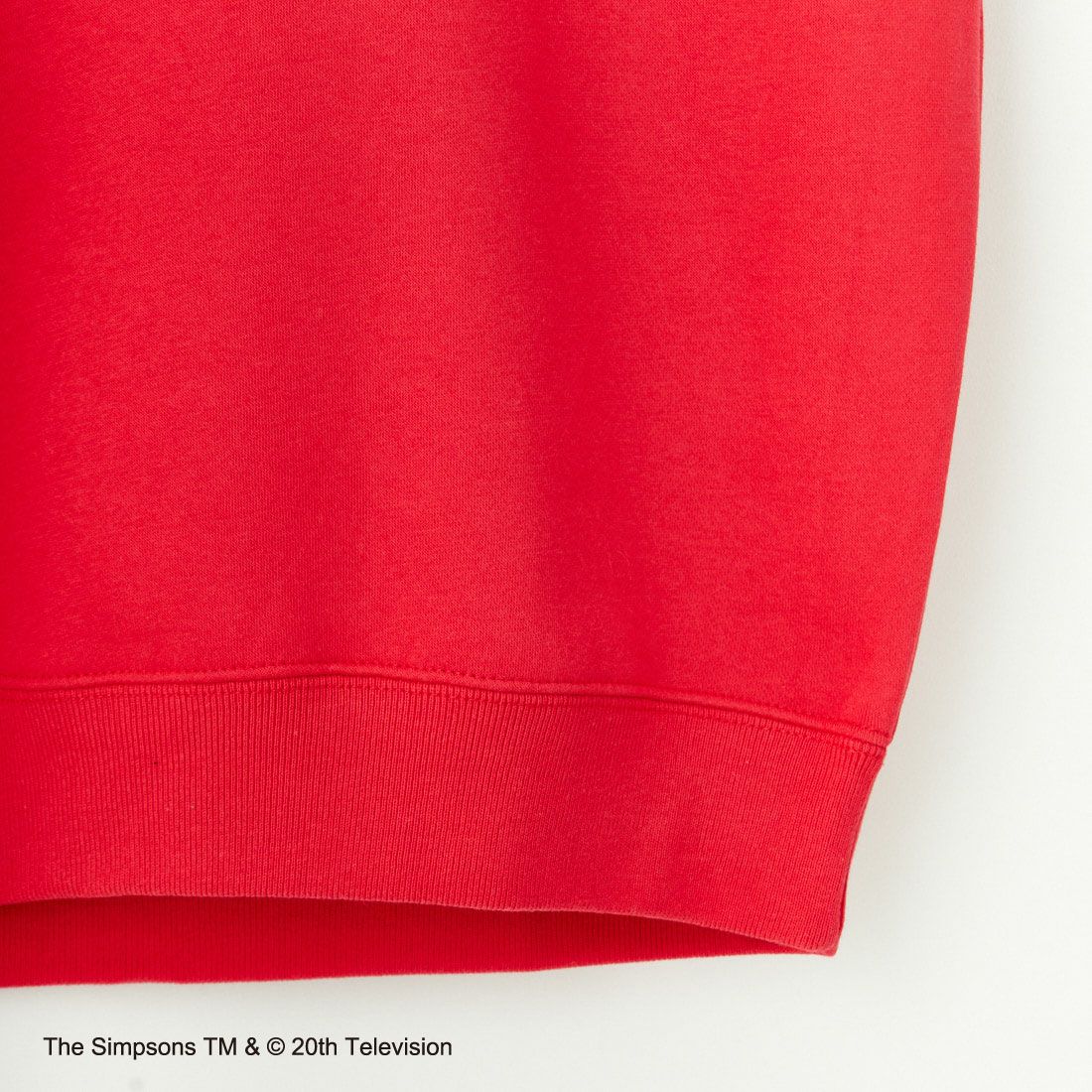 GOOD ROCK SPEED [グッドロックスピード] The Simpsons / ロングスリーブスウェット [24FDS204W] RED
