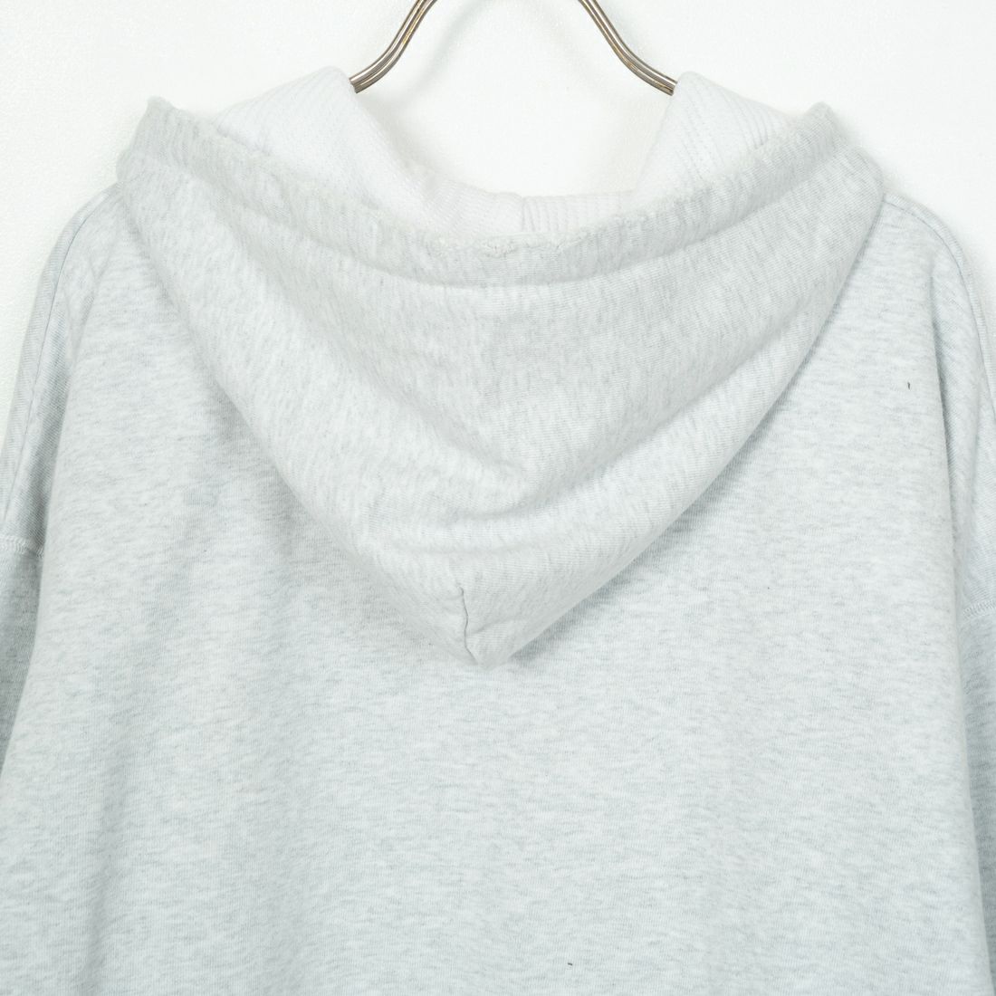 Jeans Factory Clothes [ジーンズファクトリークローズ] ピグメント ヘビー裏毛サーマルカットジップパーカー [2423-INM1] ASH