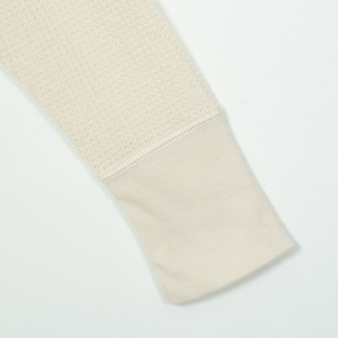 JE MORGAN [ジェイイーモーガン] ワッフルクルーネック長袖Tシャツ [JC088-52S] 04 NATURAL