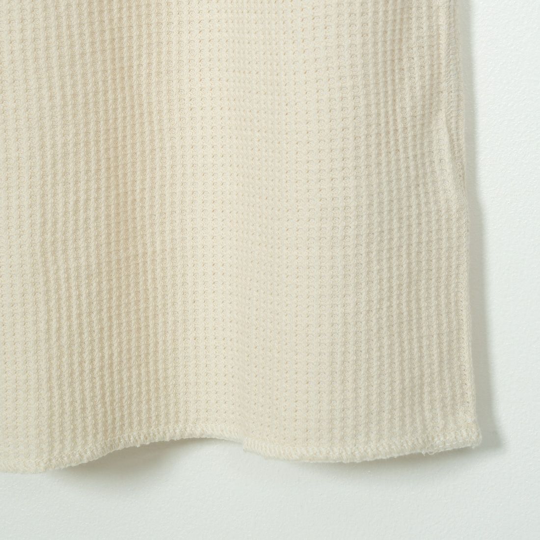 JE MORGAN [ジェイイーモーガン] ワッフルクルーネック長袖Tシャツ [JC088-52S] 04 NATURAL