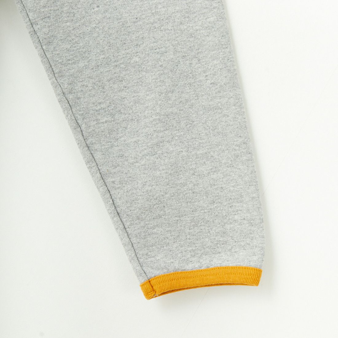 WALLA WALLA SPORT [ワラワラスポーツ] 9ozフリース リンガースウェットカーディガン [FLEECE-RINGER-SW-CD] GRY/YEL