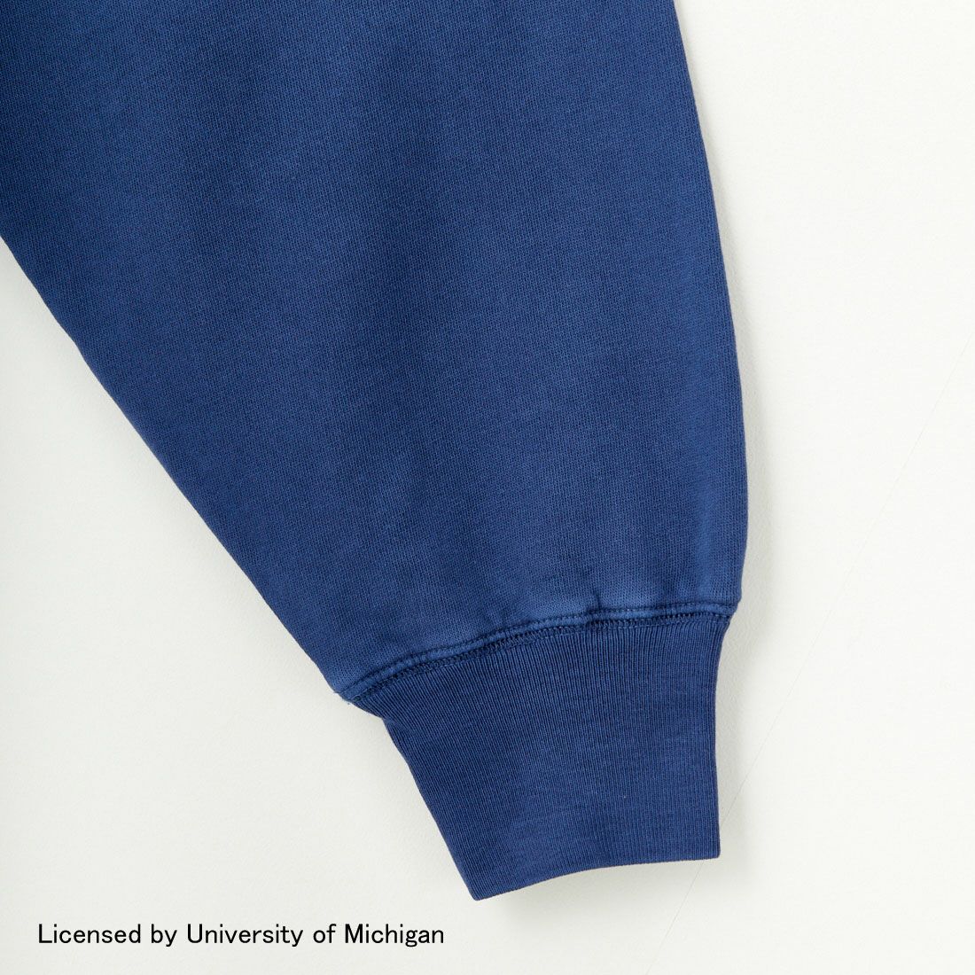 GOOD ROCK SPEED [グッドロックスピード] UNIVERSITY OF MICHIGAN ラグランスウェットシャツ [24MCG202W] LT.NAVY