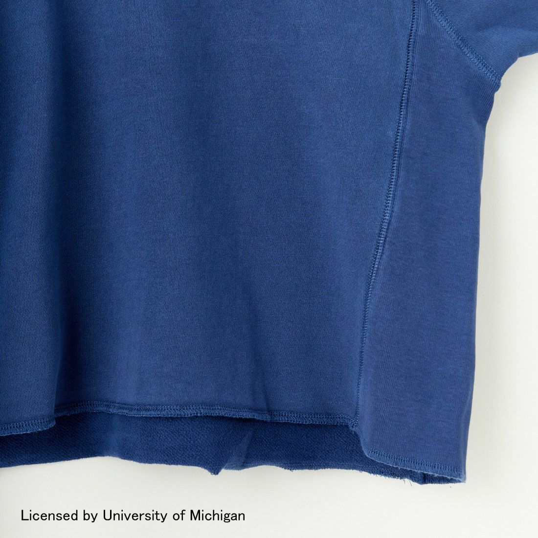 GOOD ROCK SPEED [グッドロックスピード] UNIVERSITY OF MICHIGAN ラグランスウェットシャツ [24MCG202W] LT.NAVY