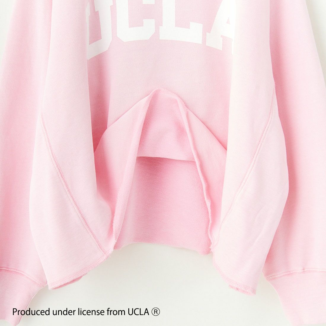 GOOD ROCK SPEED [グッドロックスピード] UCLA ラグランスウェットシャツ [24UCL201W] LT.PINK