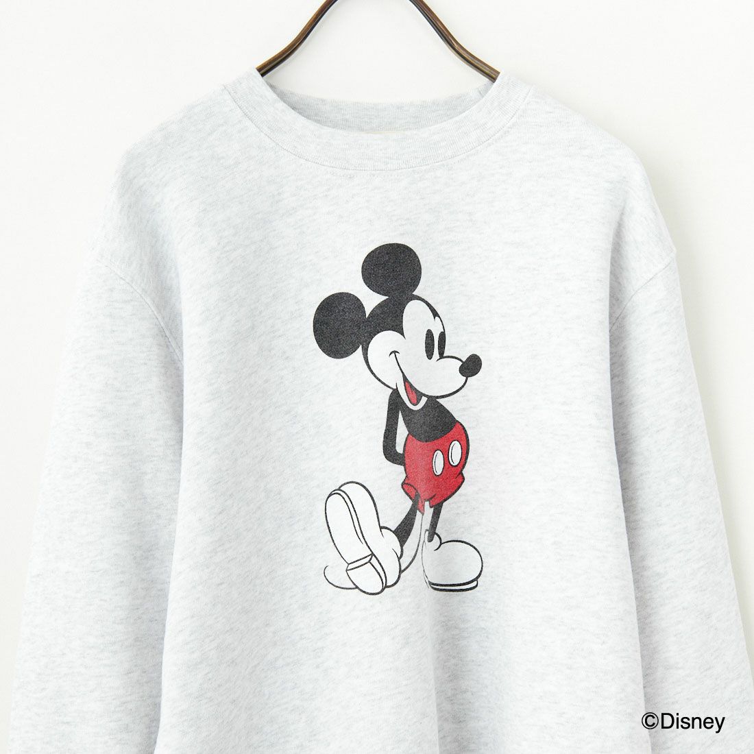 GOOD ROCK SPEED [グッドロックスピード] Disney / スウェットシャツ [24FDS201W] ASH