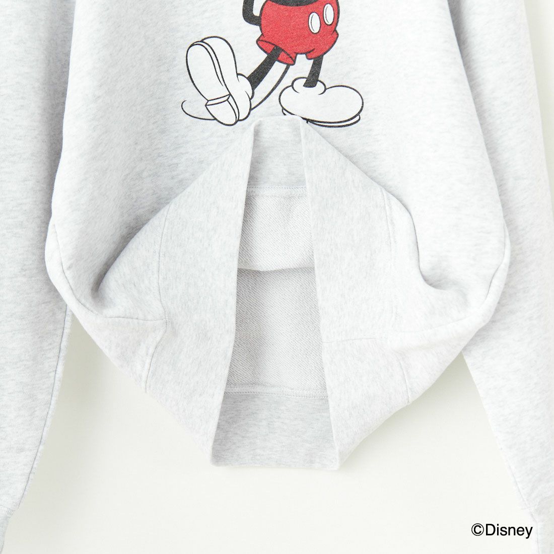 GOOD ROCK SPEED [グッドロックスピード] Disney / スウェットシャツ [24FDS201W] ASH