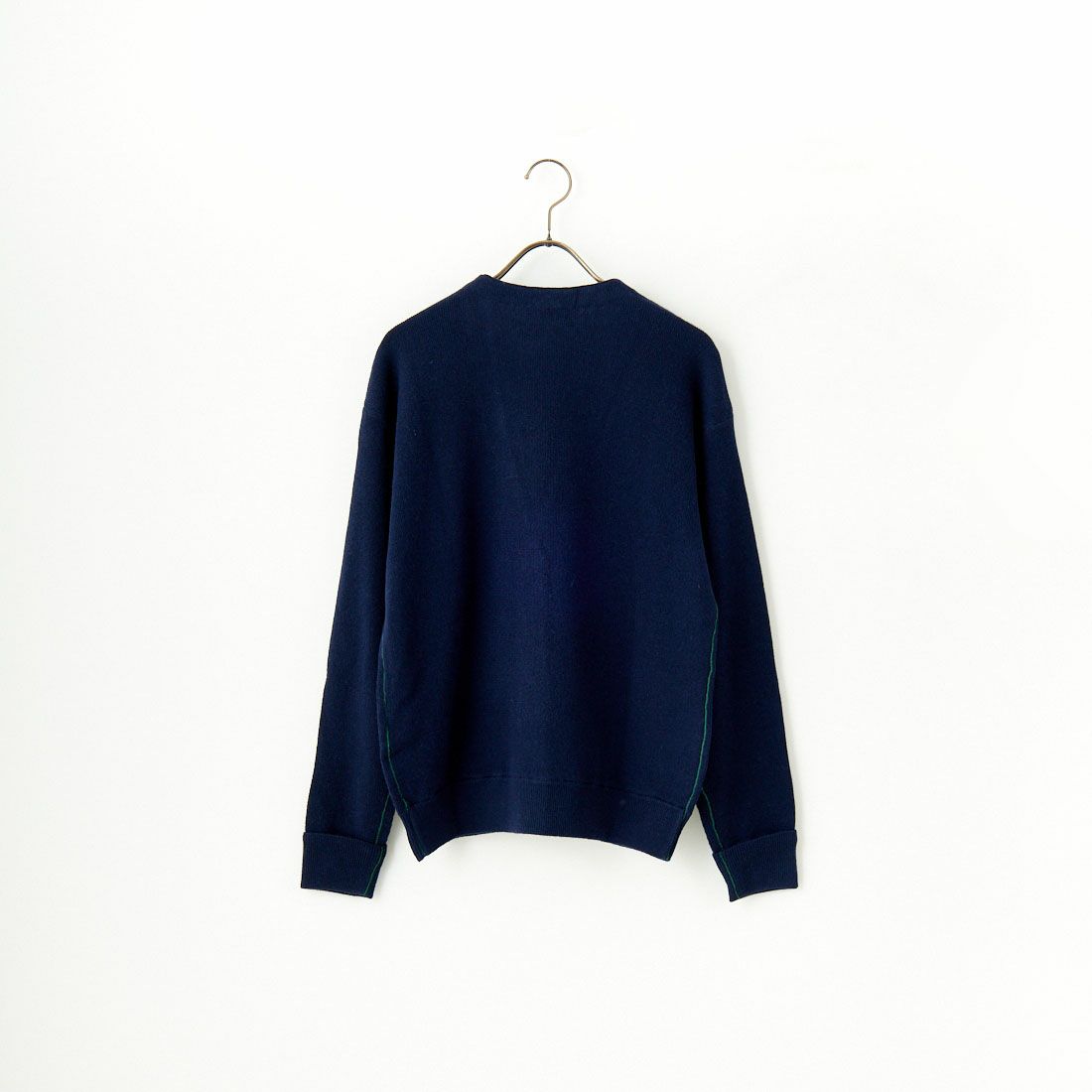 LACOSTE [ラコステ] プレーンVネックニットカーディガン [AF9545] 166 NAVY B