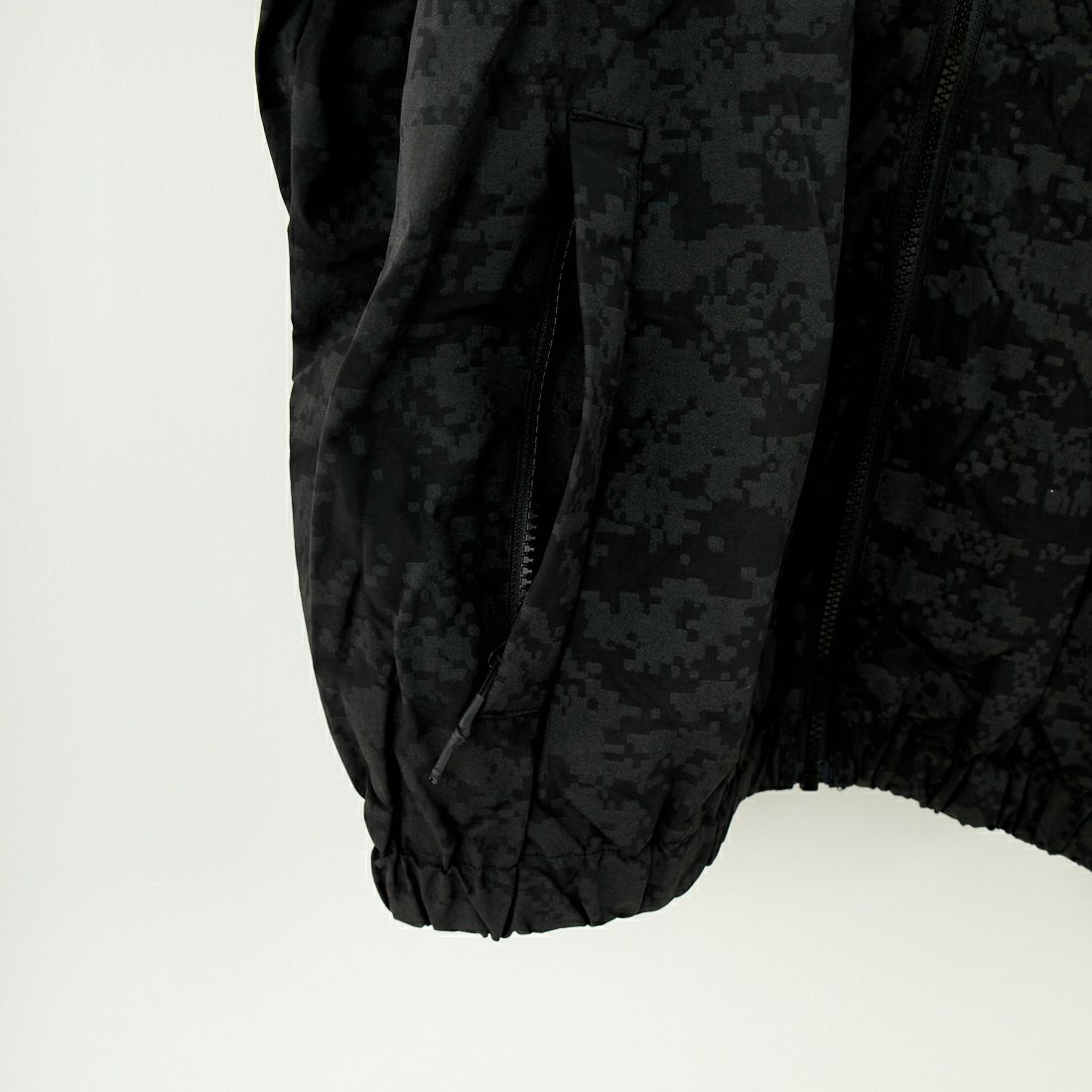 BURLAP OUTFITTER [バーラップ アウトフィッター] トラック ジャケット リフレクティブ [TRACK-JACKET-REFLECT] BLACK