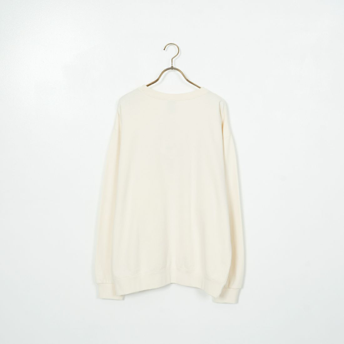 RUSSELL ATHLETIC [ラッセル アスレチック] 別注 カレッジロゴプリントスウェット [RC-243501IN-JF] CREAM