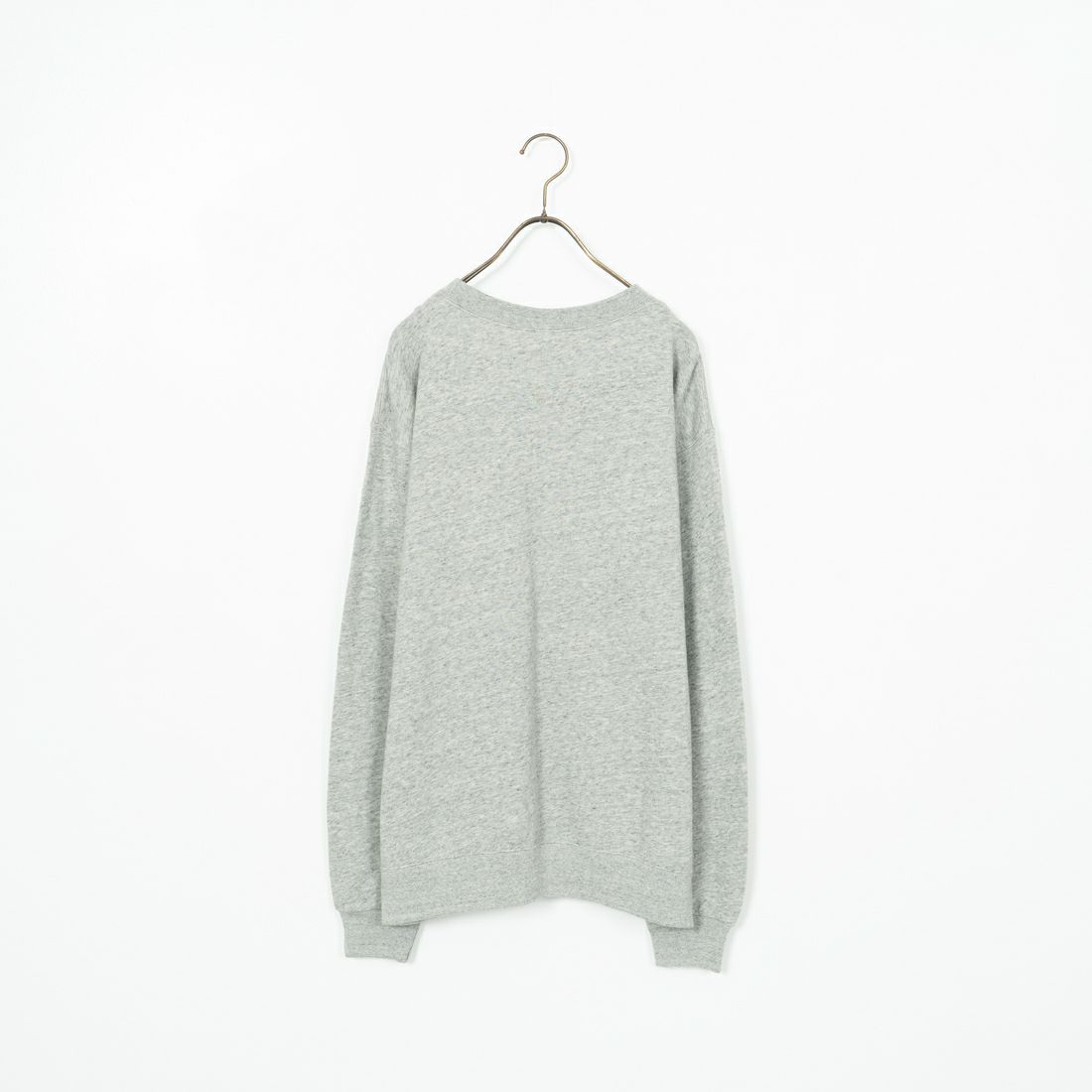 RUSSELL ATHLETIC [ラッセル アスレチック] 別注 カレッジロゴプリントスウェット [RC-243501IN-JF] M.GREY