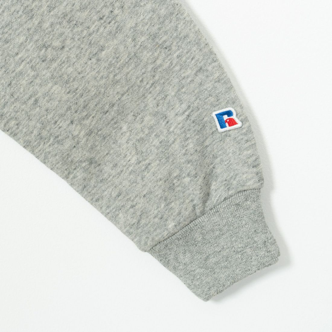RUSSELL ATHLETIC [ラッセル アスレチック] 別注 カレッジロゴプリントスウェット [RC-243501IN-JF] M.GREY