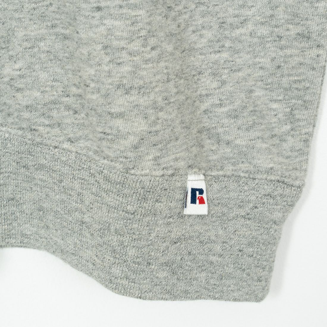 RUSSELL ATHLETIC [ラッセル アスレチック] 別注 カレッジロゴプリントスウェット [RC-243501IN-JF] M.GREY