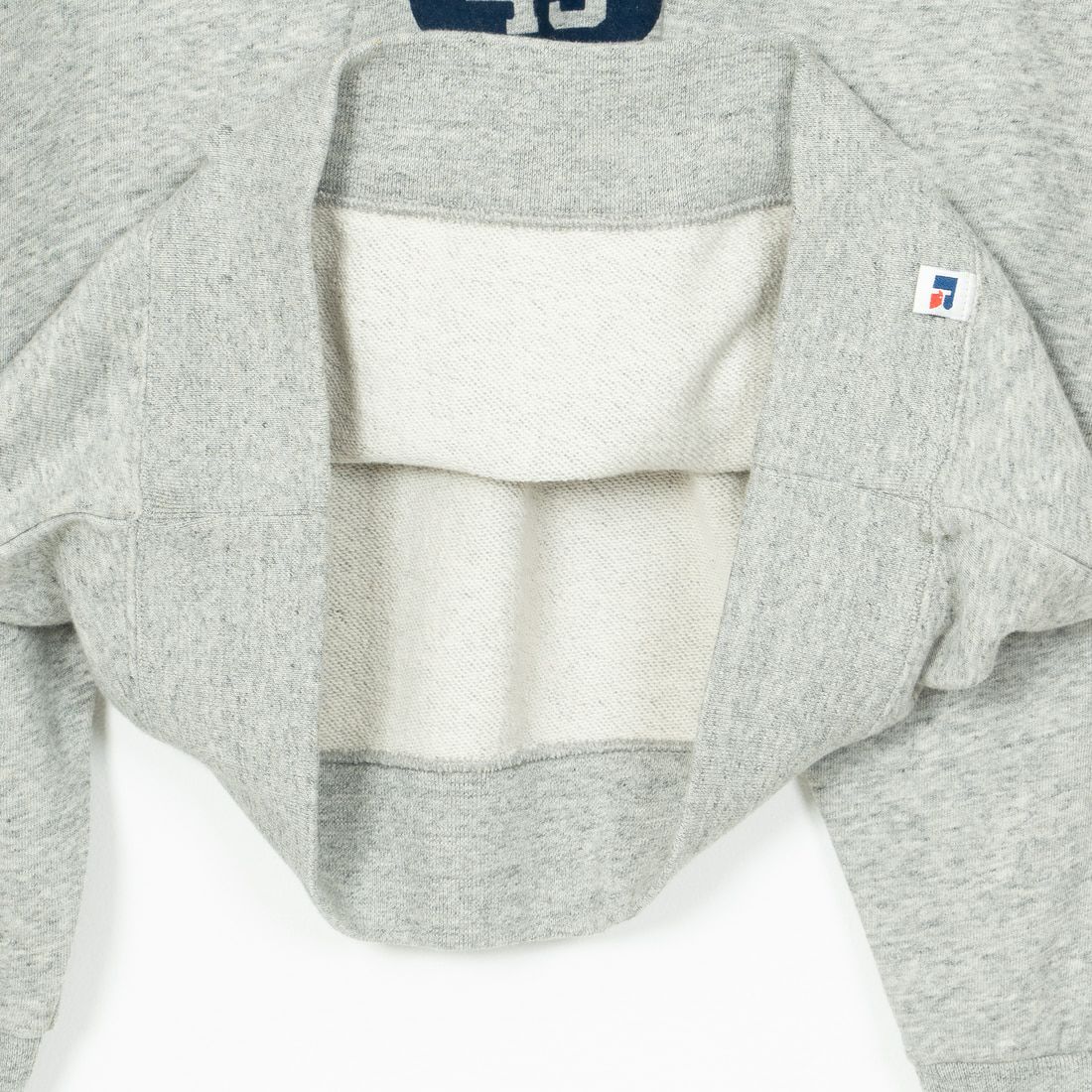 RUSSELL ATHLETIC [ラッセル アスレチック] 別注 カレッジロゴプリントスウェット [RC-243501IN-JF] M.GREY