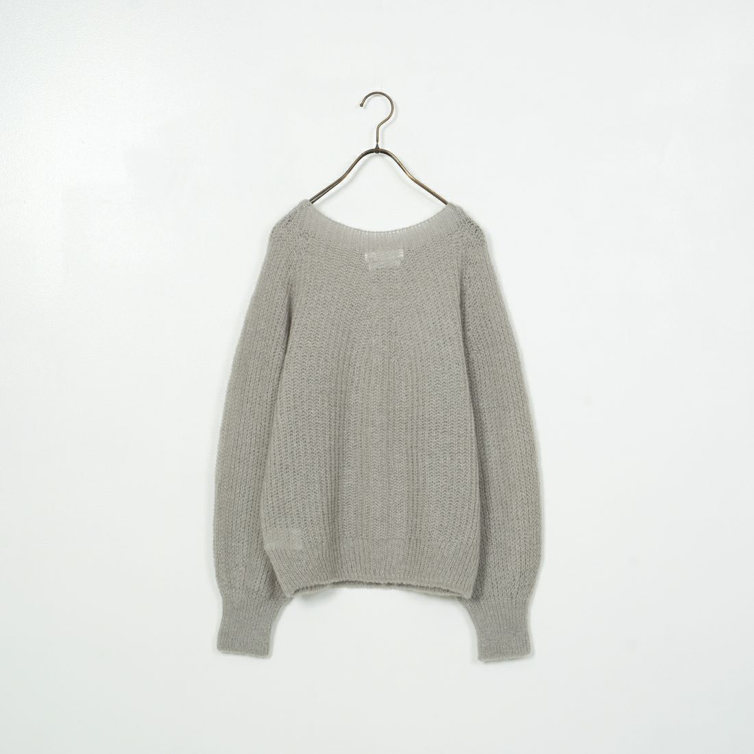 Jeans Factory Clothes [ジーンズファクトリークローズ] ホールガーメント モヘアプルオーバー [114-2063] ｸﾞﾚｰ