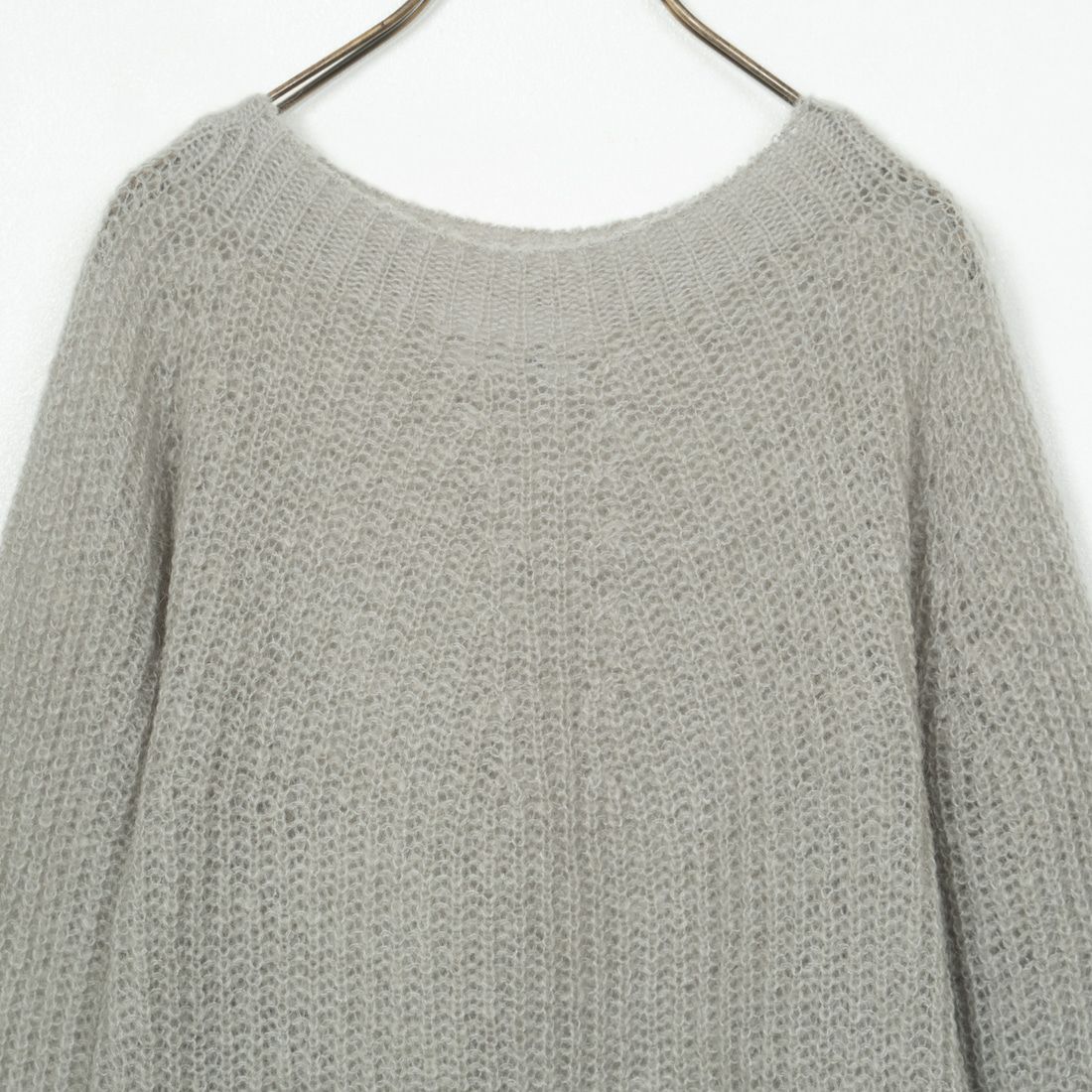 Jeans Factory Clothes [ジーンズファクトリークローズ] ホールガーメント モヘアプルオーバー [114-2063] ｸﾞﾚｰ