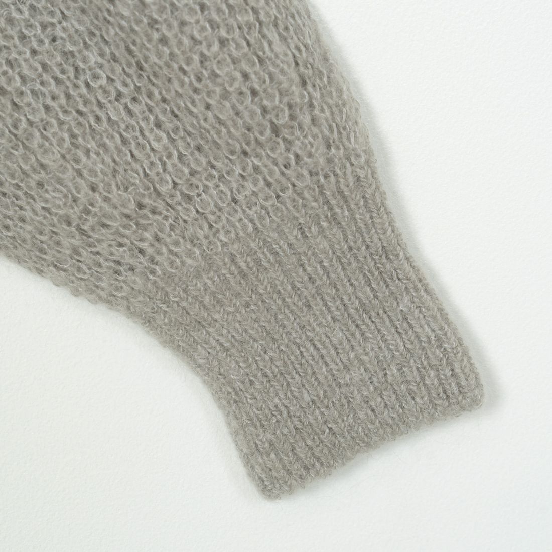 Jeans Factory Clothes [ジーンズファクトリークローズ] ホールガーメント モヘアプルオーバー [114-2063] ｸﾞﾚｰ