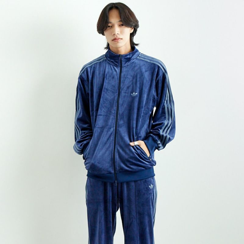 adidas Originals [アディダス オリジナルス] ベッケンバウアー ベロアトラックジャケット  [JUU25]｜ジーンズファクトリー公式通販サイト - JEANS FACTORY Online Shop