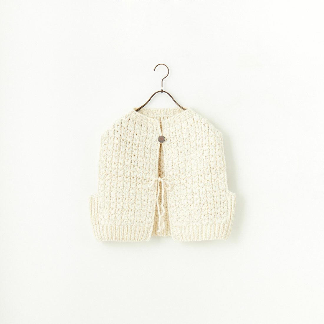 KHA:KI [カーキ] 2WAYハンドニット [MIL24FKN3029] ECRU