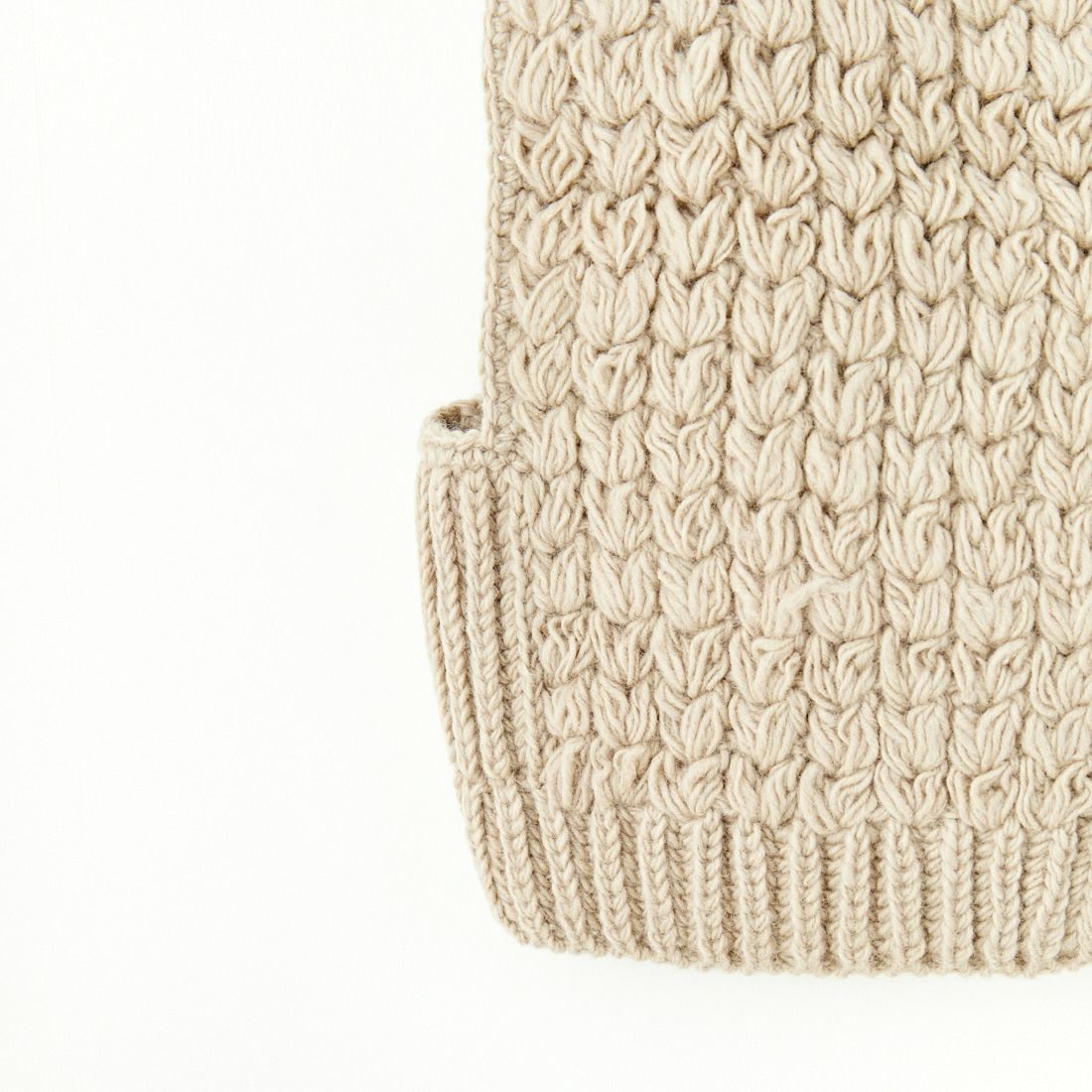 KHA:KI [カーキ] 2WAYハンドニット [MIL24FKN3029] GRAY