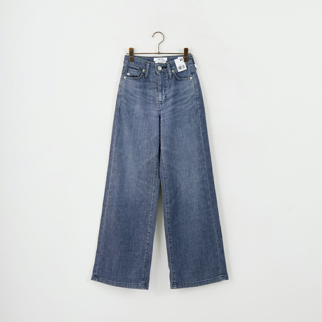 SOMETHING [サムシング] LISA ワイドデニムパンツ [SEA58] 281 GRAY